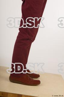 Calf red trousers of Sidney 0007